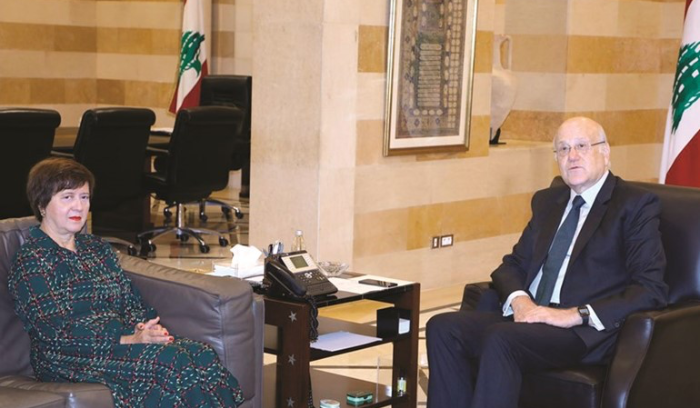 هل يكون باسيل مرشح «اللحظة الرئاسية الأخيرة»؟.. وميقاتي يؤكد للبخاري ثقته بدور المملكة المركزي في استقرار النظام الاقتصادي العالمي<br />
لبنان: الجلسة الانتخابية الرئاسية.. «الثالثة لن تكون ثابتة»