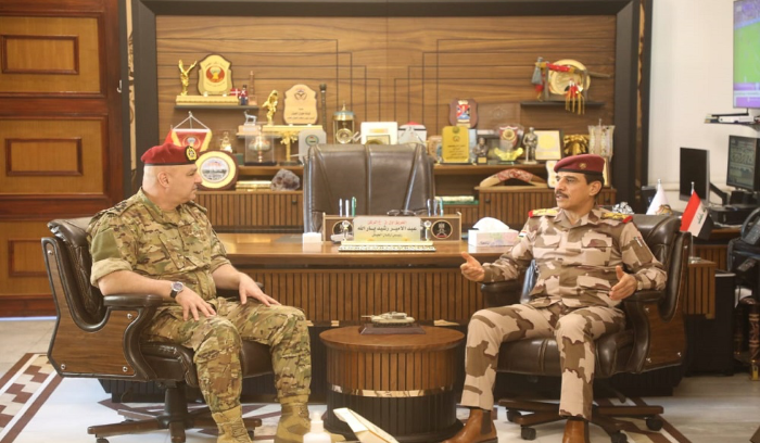 سبل التعاون بين قائد الجيش ورئيس الأركان العراقي