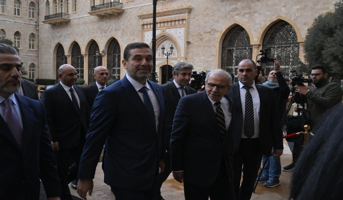 الحريري زار نواف سلام في السراي