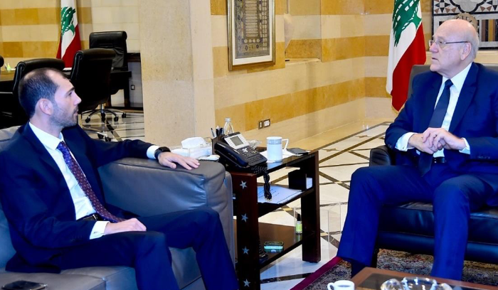 ميقاتي استقبل مسؤولاً فرنسياً والنائب أحمد الخير