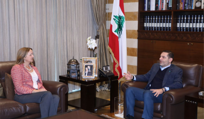 الحريري يستقبل السفيرة الأميركية