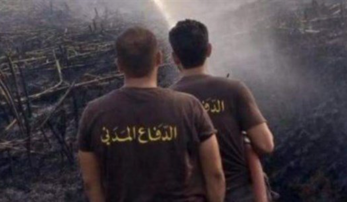 الدفاع المدني أخمد حريقا في الكويخات