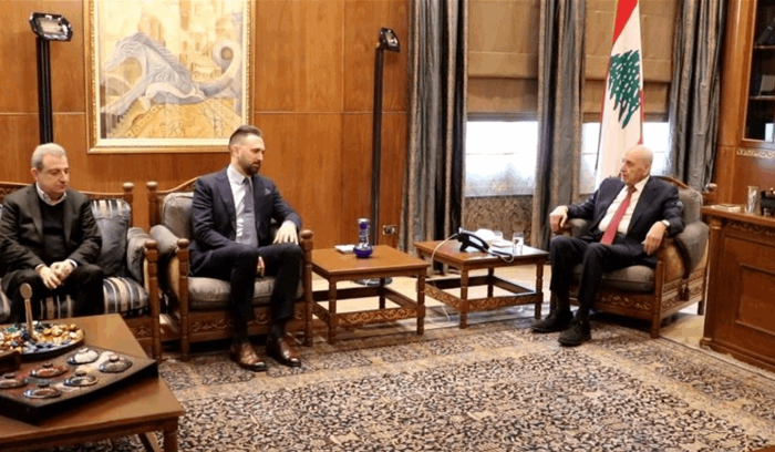 بري استقبل تيمور جنبلاط ووزير الصحة