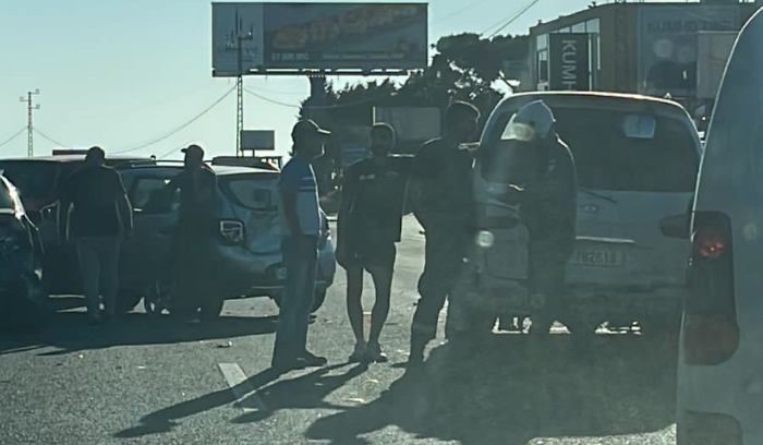 ٣ جرحى في حادث سير على اوتوستراد العقيبة
