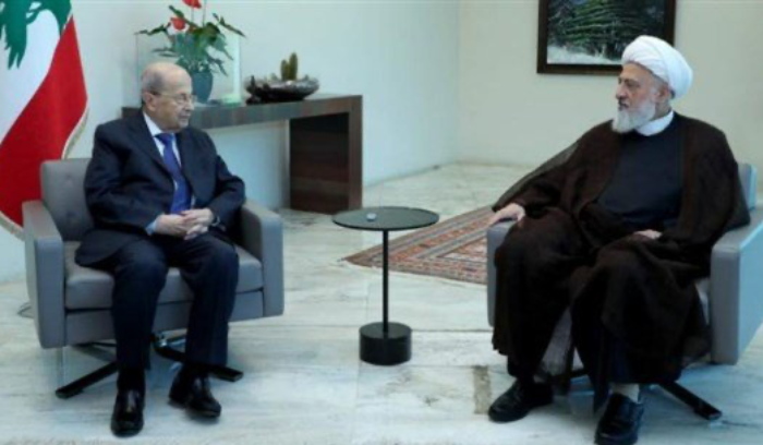 عون استقبل الخطيب منوهاً بمشروع إنشاء 