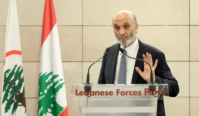 جعجع يستقبل وزراء حزب 