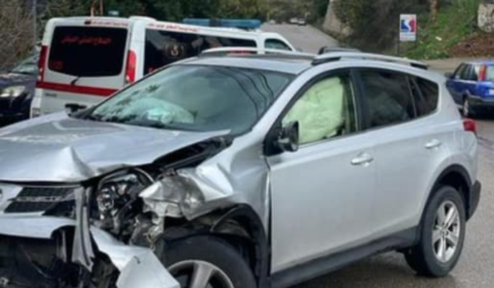 أربعة جرحى جراء حادث سير