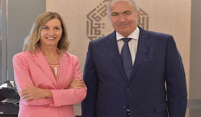 الأوضاع العامة بين مخزومي وسفيرة إيطاليا