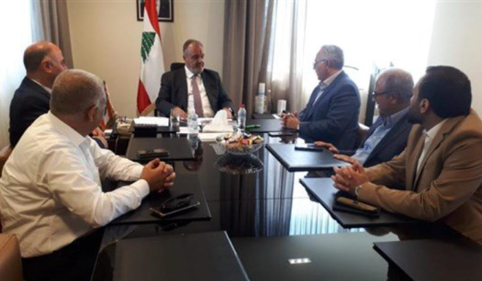 بوشكيان التقى وفدًا من نقابة أصحاب الصناعات الغذائية