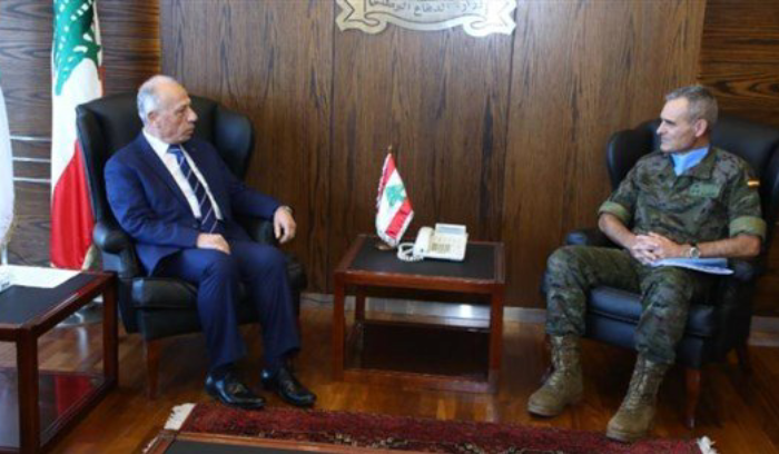 وزير الدفاع: لبنان يتمسك بالدفاع عن حقوقه وسيادته