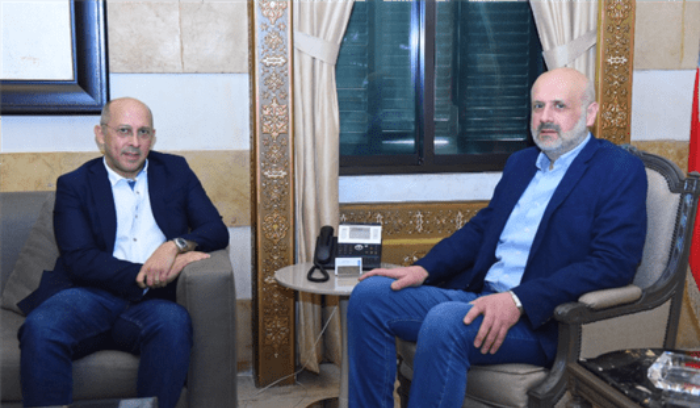 مولوي تابع مع آلان عون شؤوناً تتعلق بقضاء بعبدا