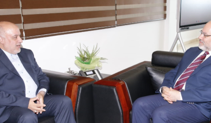 الأبيض بحث والسفير الإيراني الجديد في مجالات التعاون