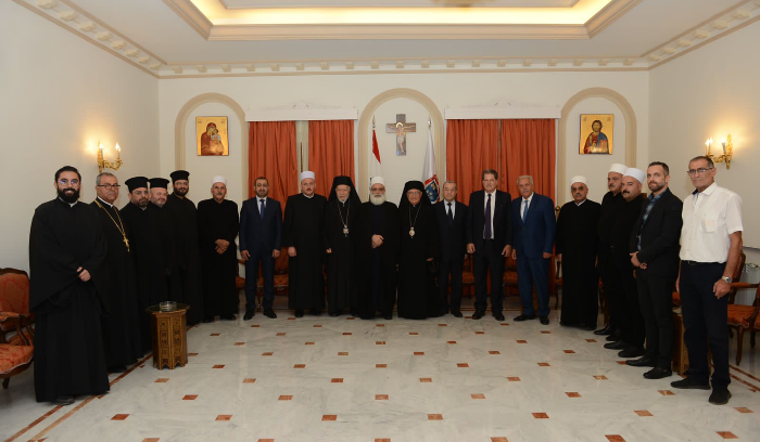 العبسي مستقبلا شيخ عقل الموحدين الدروز : نتطلع دائما الى بناء الجسور بين بعضنا البعض وليس بناء الحواجز