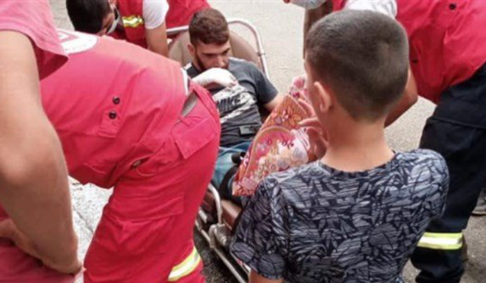 جريح في حادث صدم
