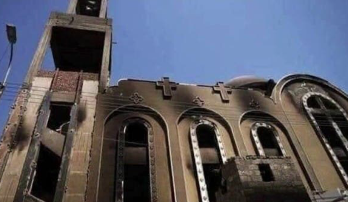 41 قتيلا بينهم الكاهن بحريق مروع في كنيسة مصرية