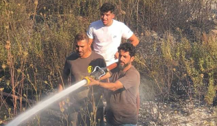 حريق كبير في خراج السويسة العكارية
