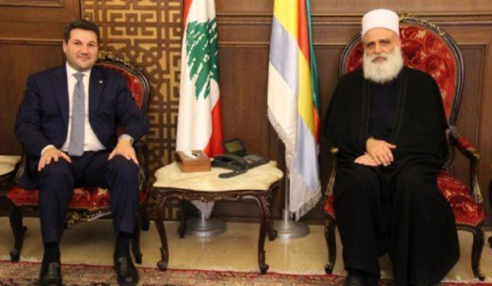 شيخ العقل استقبل نديم الجميل ووفوداً وشخصيات