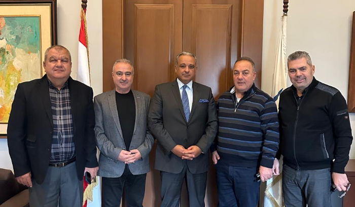 المرتضى استقبل رئيس بلدية بشعلة مع وفد شكره على رعايته إطلاق المتحف البيئي