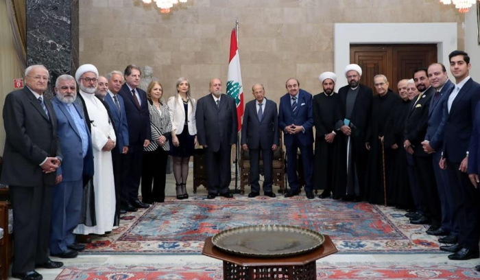 عون: لبنان بتكوين شعبه يُشكل نموذجاً يُحتذى به في العيش المُشترك