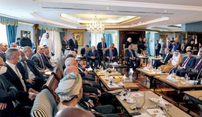 اجتماع وزراء الخارجية العرب يجدّد دعم لبنان والثقة بمستقبله<br />
عون طالبهم بالمساعدة على حل أزمة النازحين