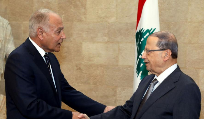 أبو الغيط بعد لقائه عون: نقف بجانب لبنان