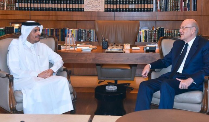 ميقاتي: لبنان يقدّر وقوف قطر الدائم الى جانبه