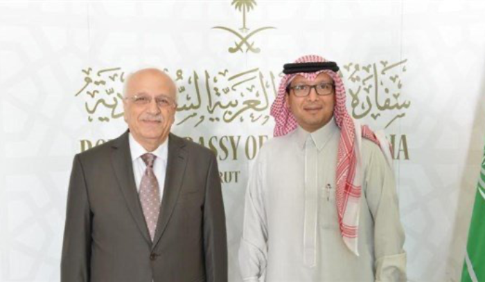 سفير المملكة لدى لبنان استقبل النائب ناجي طه