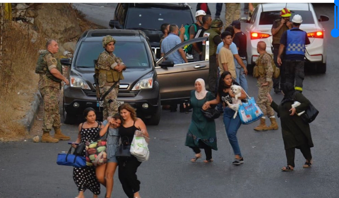 جريحان  في اشكال في الحنية - صور ...والجيش يتدخل