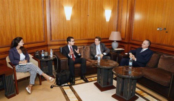 كنعان وعدوان يلتقيان ممثل صندوق النقد.. وتأكيد على حماية حقوق المودعين