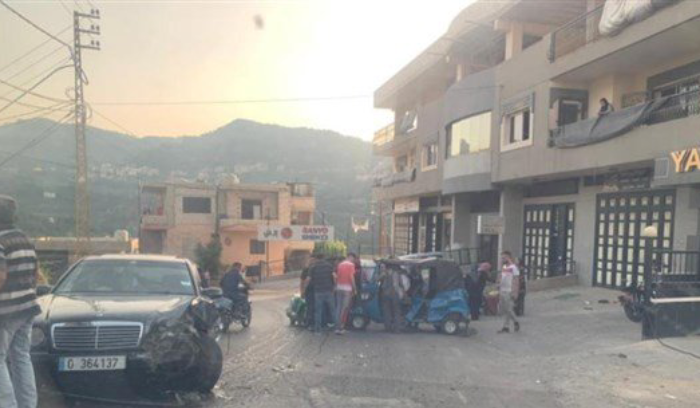 جريحان في حادث صدم