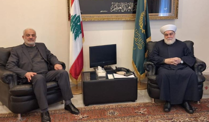 اسعد الحريري زار المفتي إمام