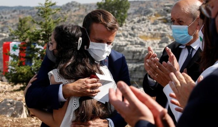 ماكرون يتضامن مع الطفلة اللبنانية تمارا