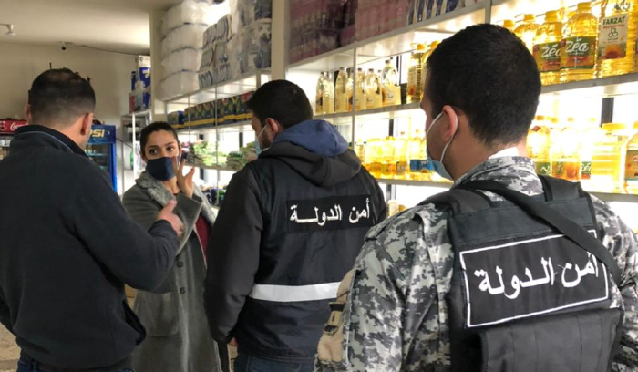 محاضر ضبط بحق سوبر ماركت في صيدا وجزين
