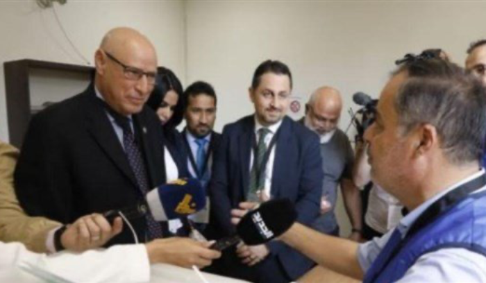 بعثة جامعة الدول العربية للإشراف على الانتخابات تفقدت مركز الكرنتينا