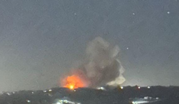 تفجير كبير في ميس الجبل