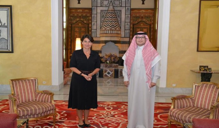 بخاري: لقاء هامّ ومثمر مع السفيرة الفرنسية