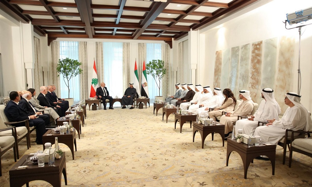 عون: نتطلع الى رؤية إخوتنا الاماراتيين في ربوع بلدنا