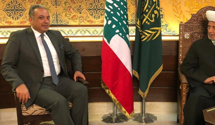 المرتضى يزور المفتي دريان: نحيي الجهد الذي بذله سماحة المفتي لوأد الفتنة