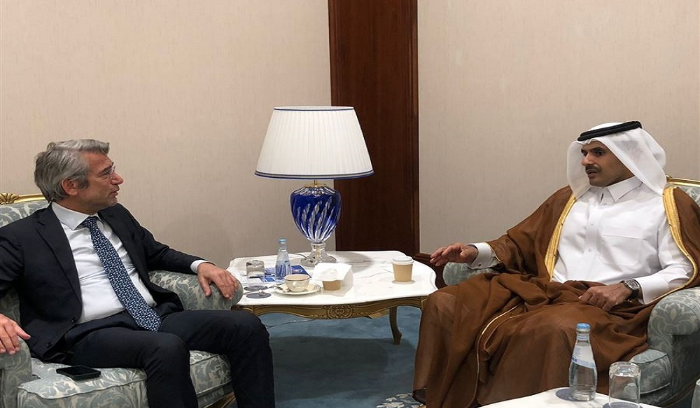 فياض التقى نظيره القطري: لمناقصة من أجل استيراد الغاز