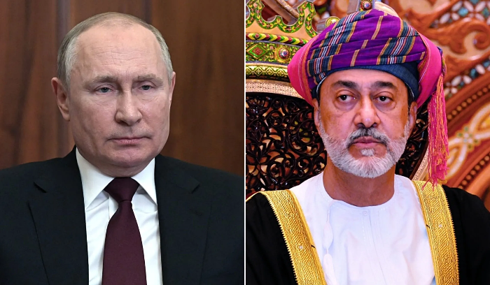 سلطان عمان يلتقي بوتين في موسكو