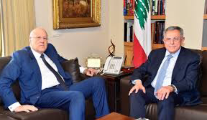 ميقاتي والسنيورة يرعيان تشكيل اللوائح في الدوائر ذات الثقل السني<br />
لن يترشحا لخوض الانتخابات وينأيان عن التدخل في صيدا