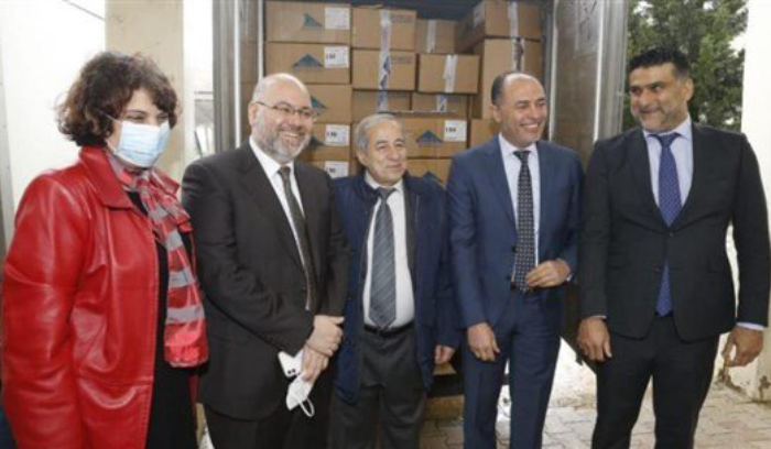 أبيض تسلّم مستودع الأدوية بعد إعادة بنائه وزيادة سعته