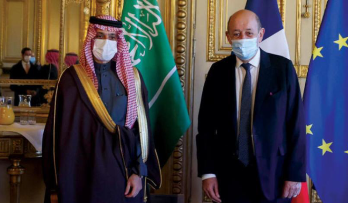 اتفاق سعودي ـ فرنسي على تمويل مشاريع إنسانية للشعب اللبناني<br />
فيصل بن فرحان التقى جان إيف لودريان... والجانبان بحثا علاقات البلدين
