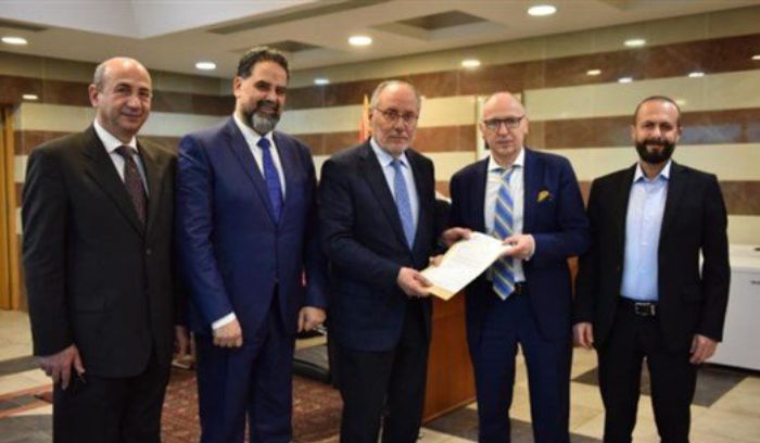 الحلبي اطلع من سفير اوكرانيا على أوضاع الطلاب اللبنانيين