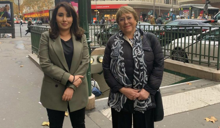 ابنة حاكم دبي التقت المفوضة السامية لحقوق الانسان: أتمتع بكامل الحرية
