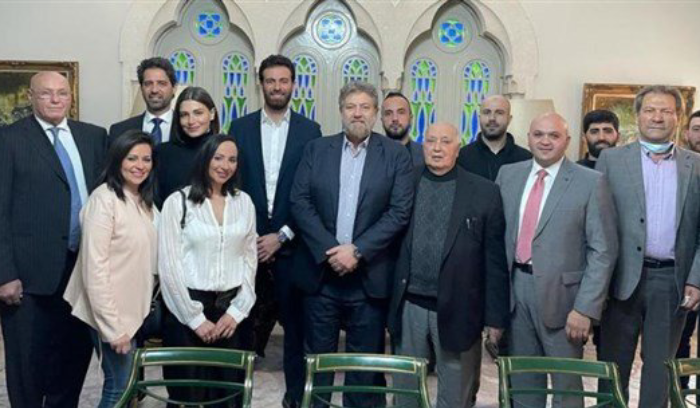 لقاء لنعمة افرام مع أمير المقداد في جبيل