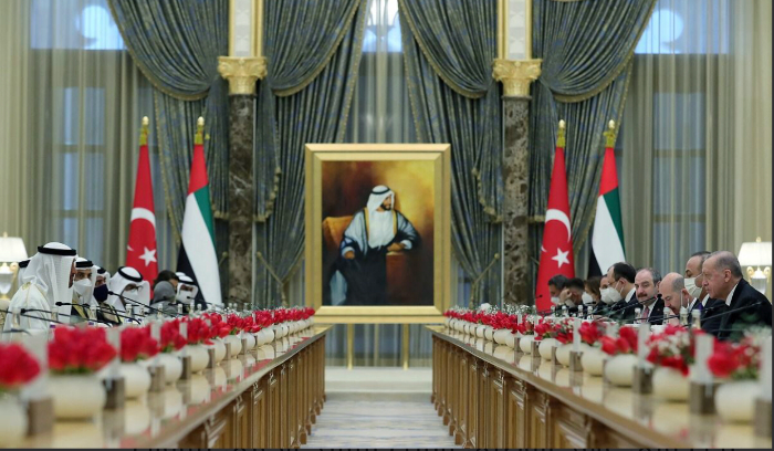 بن زايد بحث مع إردوغان  في أفاق جديدة للعلاقات الثنائية