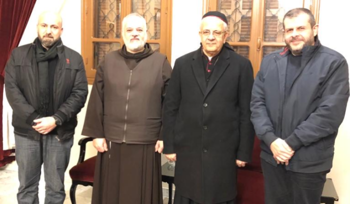 وفد من حزب الله زار العمار في صيدا مهنئا بعيد مار مارون