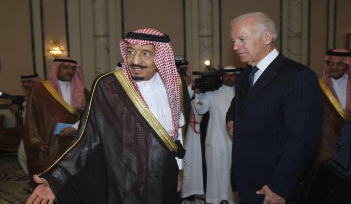 بايدن اتصل بالعاهل السعردي
