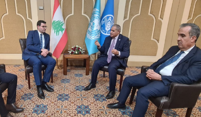لقاء بين الحاج حسن وممثل الفاو